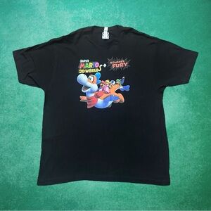 Nintendo Switch Super Mario 3D Worlds + Bowser’s Fury Promo Shirt